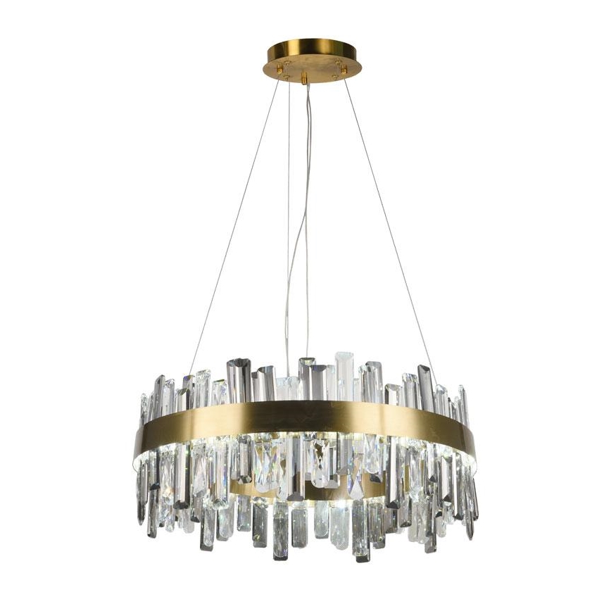 LED krystalpendel dæmpbar LED/80W/230V 3000-6500K + fjernbetjening