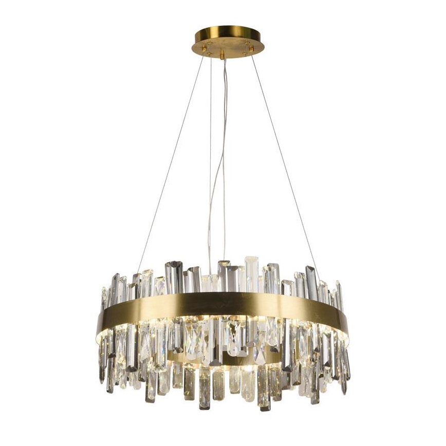 LED krystalpendel dæmpbar LED/80W/230V 3000-6500K + fjernbetjening