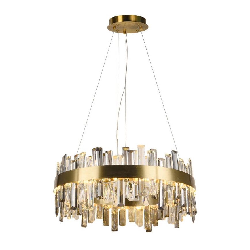 LED krystalpendel dæmpbar LED/80W/230V 3000-6500K + fjernbetjening