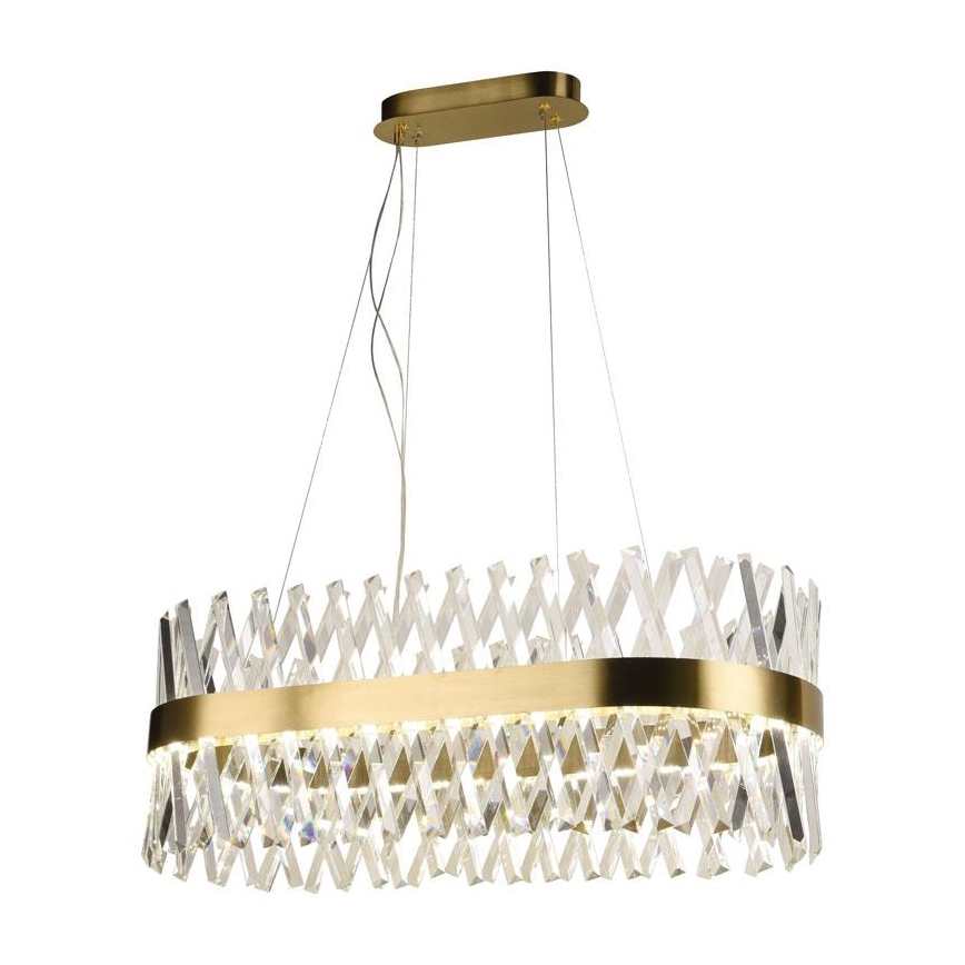 LED krystalpendel dæmpbar LED/90W/230V 3000-6500K + fjernbetjening