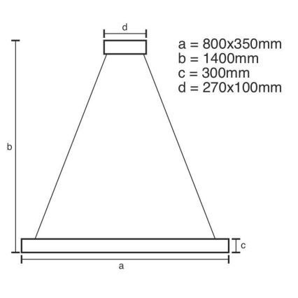 LED krystalpendel dæmpbar LED/90W/230V 3000-6500K + fjernbetjening