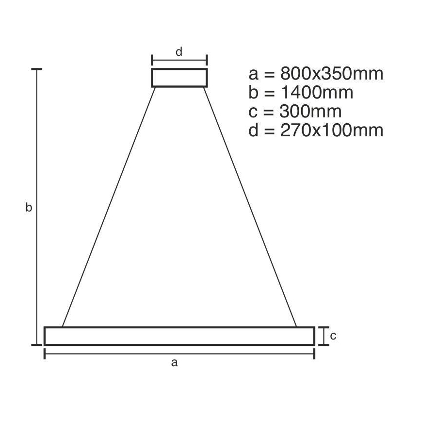 LED krystalpendel dæmpbar LED/90W/230V 3000-6500K + fjernbetjening