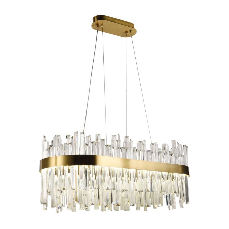 LED krystalpendel dæmpbar LED/90W/230V 3000-6500K + fjernbetjening