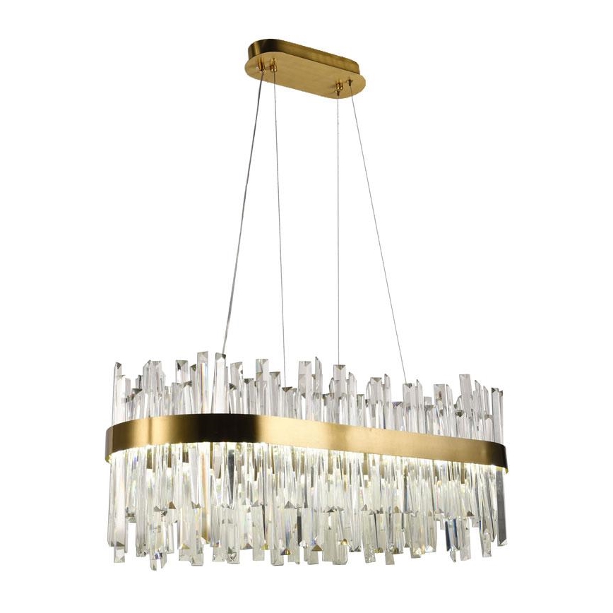 LED krystalpendel dæmpbar LED/90W/230V 3000-6500K + fjernbetjening