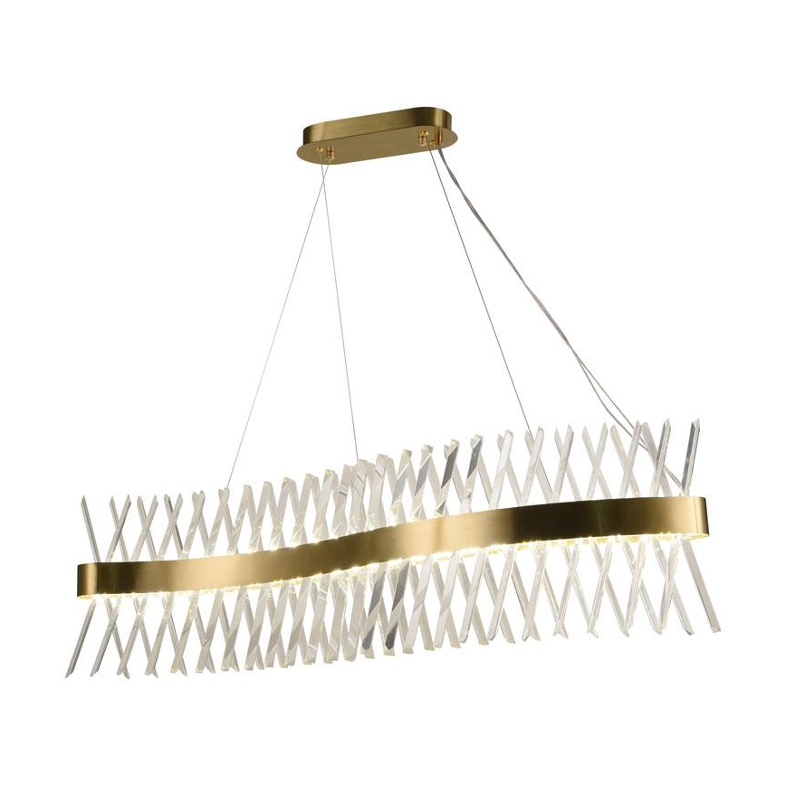 LED krystalpendel dæmpbar LED/95W/230V 3000-6500K + fjernbetjening