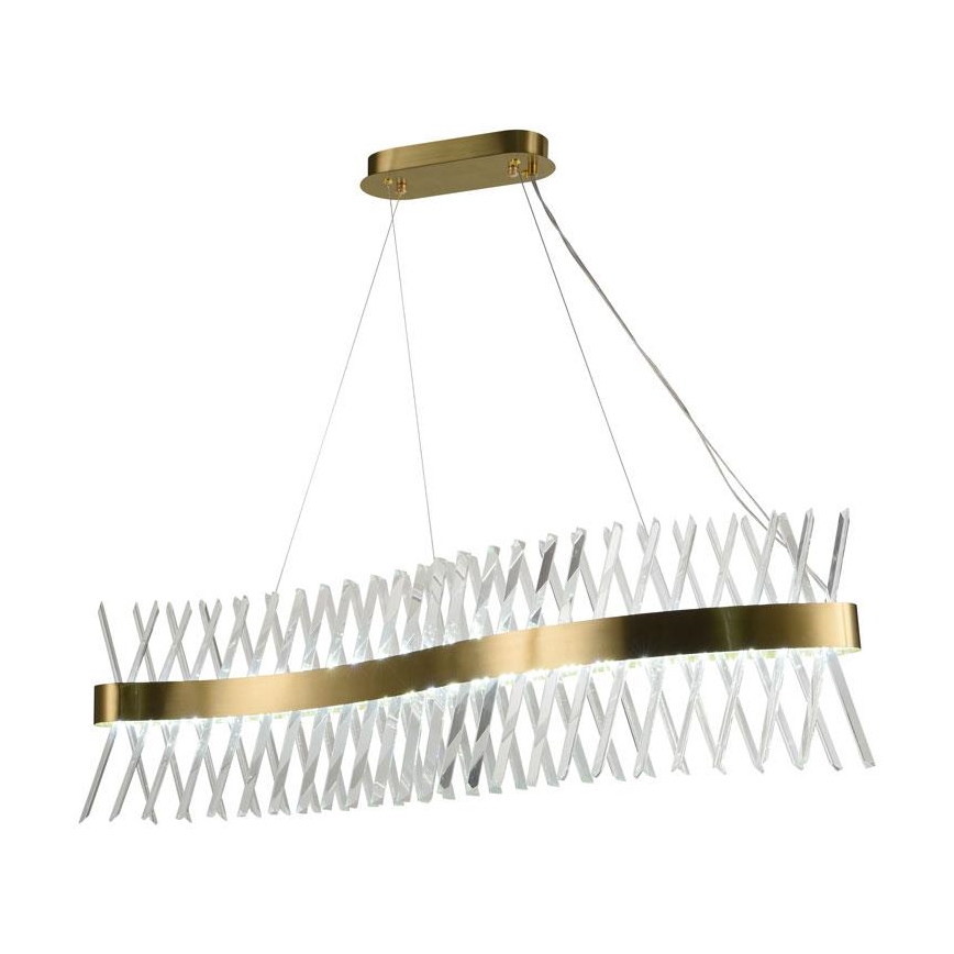 LED krystalpendel dæmpbar LED/95W/230V 3000-6500K + fjernbetjening
