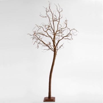 LED Kunstigt og dekorativt juletræ TREE 176xLED/230V 2,5 m