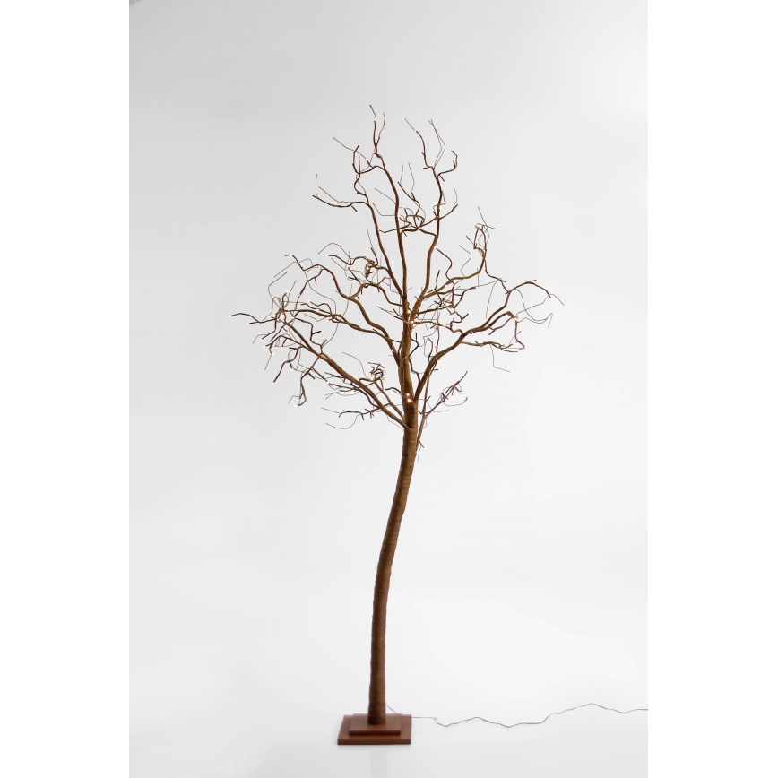 LED Kunstigt og dekorativt juletræ TREE 176xLED/230V 2,5 m