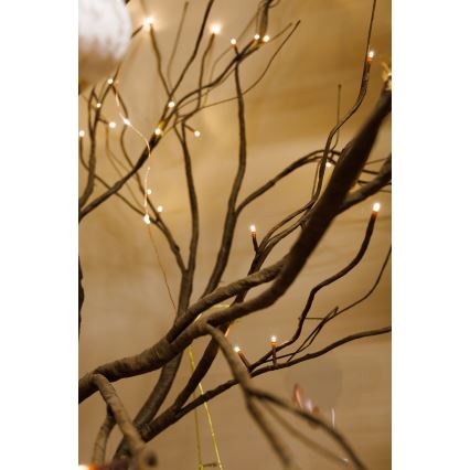LED Kunstigt og dekorativt juletræ TREE 180xLED/230V 1,8 m