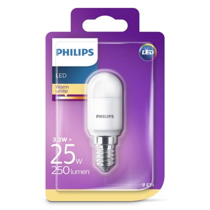 LED køleskabspære Philips E14/3,2W/230V 2700K