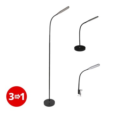 LED lampe dæmpbar 3-i-1 LED/10W/230V 3000/4000/6000K CRI 90 sort