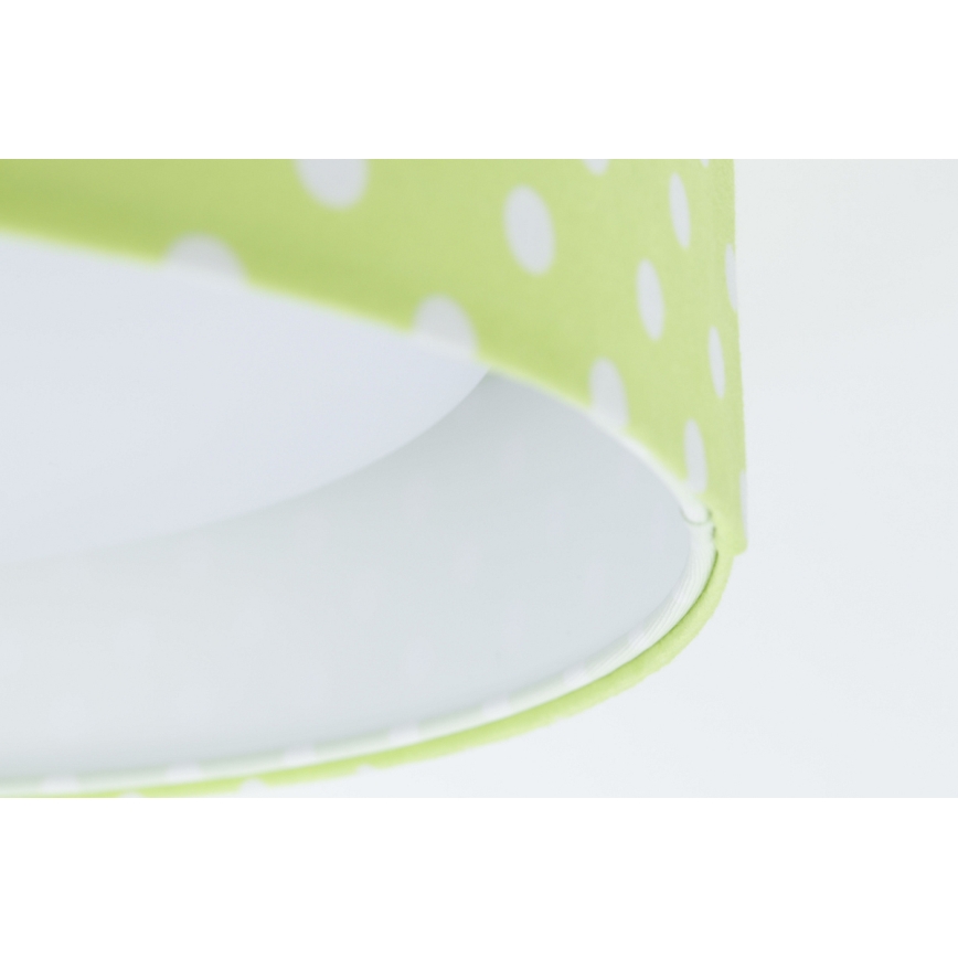 LED loftlampe dæmpbar SMART GALAXY KIDS LED/24W/230V 3000-6500K prikker grøn/hvid + fjernbetjening
