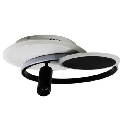 LED loftlampe dæmpbar LED/65W/230V 3000-6500K hvid/sort + fjernbetjening