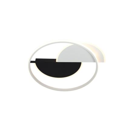 LED loftlampe dæmpbar LED/70W/230V 3000-6500K hvid/sort + fjernbetjening