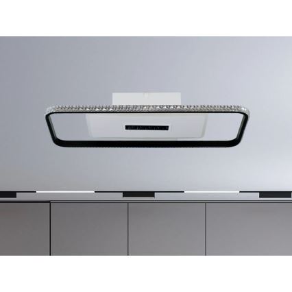 LED loftlampe dæmpbar LED/75W/230V 3000-6500K hvid/sort + fjernbetjening