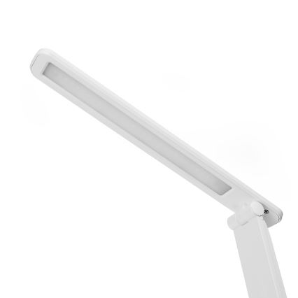LED bordlampe m. RGBW-farver + touch-funktion og trådløs opladning dæmpbar display og USB-port MAGNUS LED/6W/5V 3000-6500K hvid