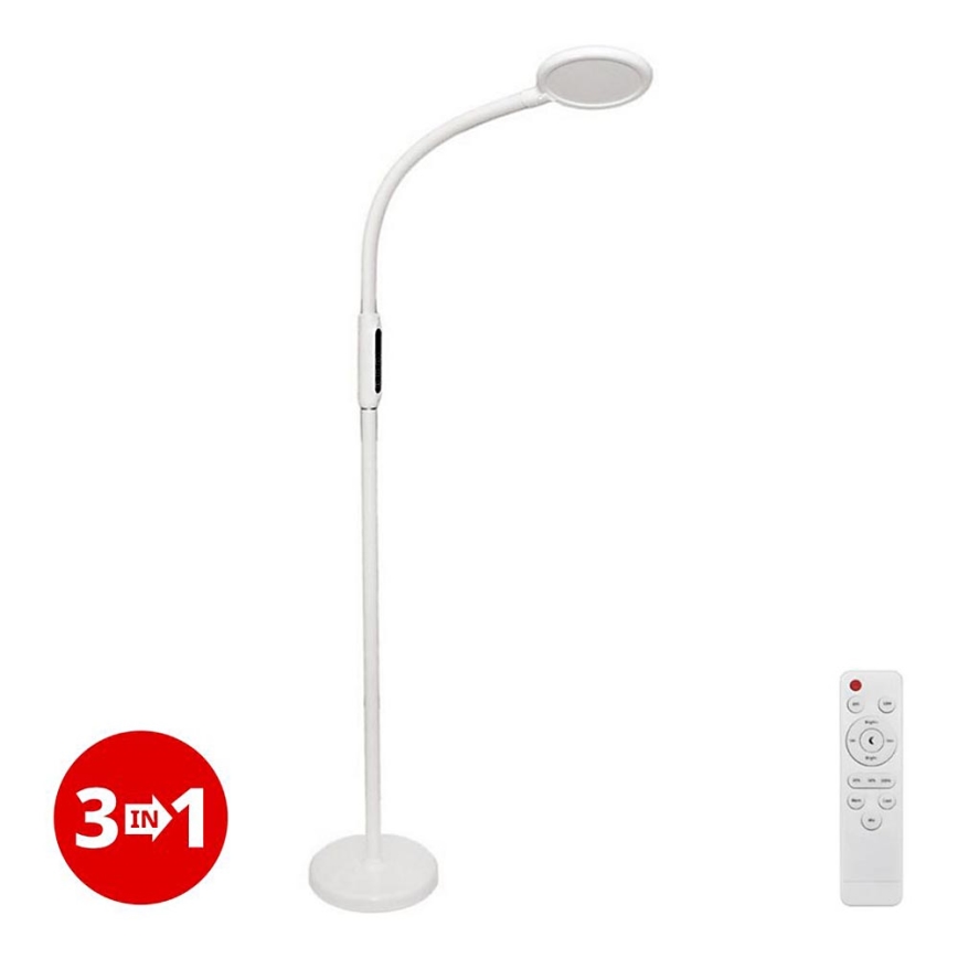 LED lampe m. touch-funktion dæmpbar 3-i-1 LED/12W/230V hvid CRI 90 + fjernbetjening