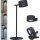 LED lampe m. touch-funktion dæmpbar og genopladelig 3-i-1 LED/4W/2000 mAh 3000/4000/6500K sort