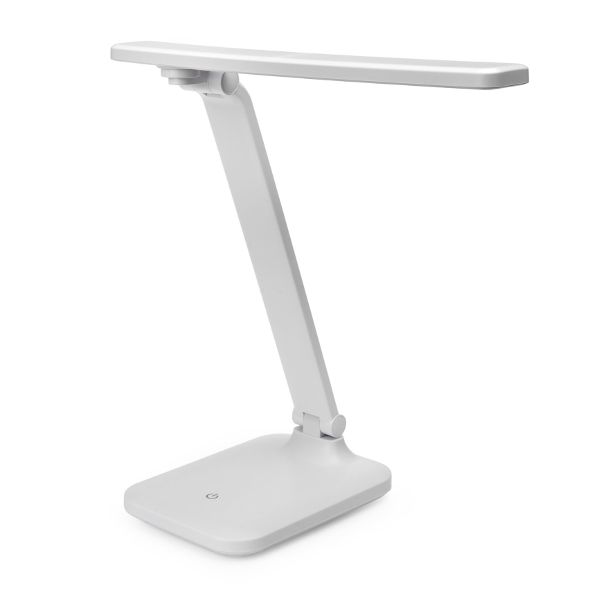 LED Bordlampe m. trådløs opladning og touch-funktion dæmpbar og USB-port REMUS LED/5W/230V hvid