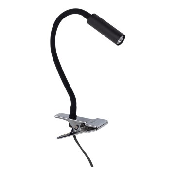 LED lampe med klemme LAGOS 1xG9/3W/230V 4000K sort