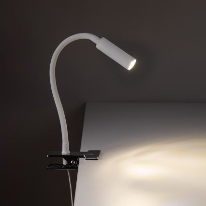 LED lampe med klemme LAGOS 1xG9/3W/230V 4000K hvid