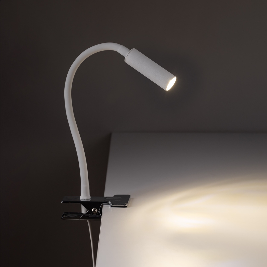 LED lampe med klemme LAGOS 1xG9/3W/230V 4000K hvid