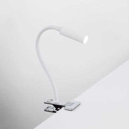 LED lampe med klemme LAGOS 1xG9/3W/230V 4000K hvid