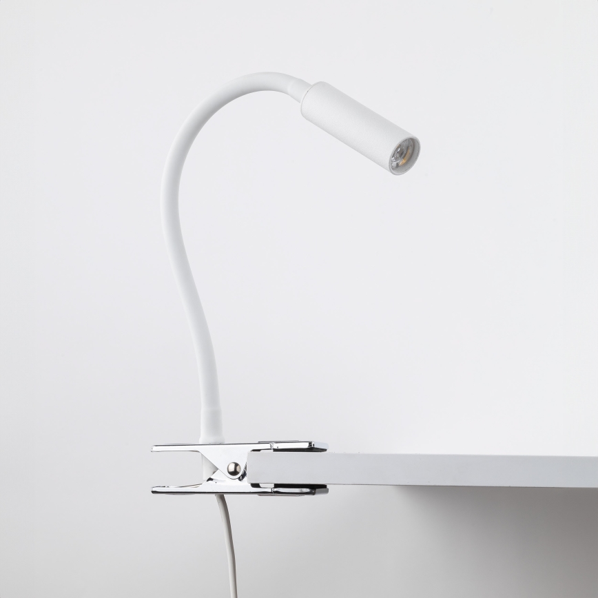 LED lampe med klemme LAGOS 1xG9/3W/230V 4000K hvid
