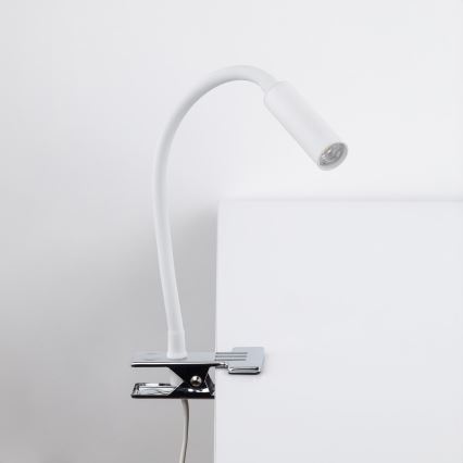 LED lampe med klemme LAGOS 1xG9/3W/230V 4000K hvid