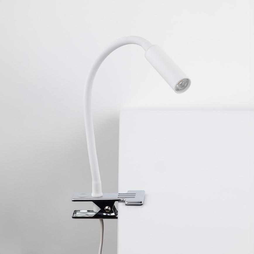 LED lampe med klemme LAGOS 1xG9/3W/230V 4000K hvid