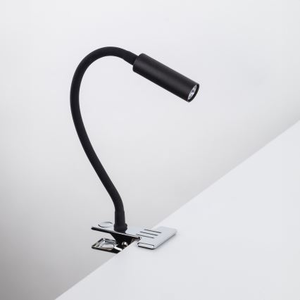 LED lampe med klemme LAGOS 1xG9/3W/230V 4000K sort