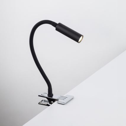 LED lampe med klemme LAGOS 1xG9/3W/230V 4000K sort
