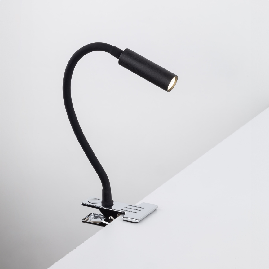LED lampe med klemme LAGOS 1xG9/3W/230V 4000K sort