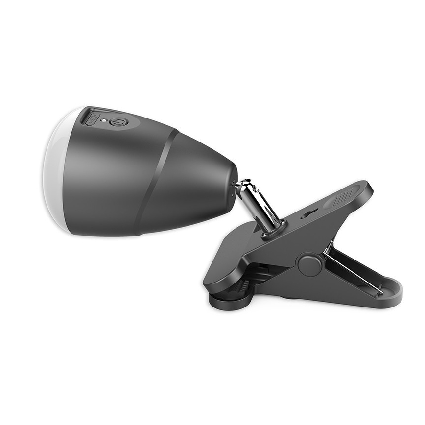 LED lampe med klemme USB-opladning LED/5W/5V 4000K