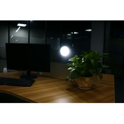 LED lampe med klemme USB-opladning LED/5W/5V 4000K