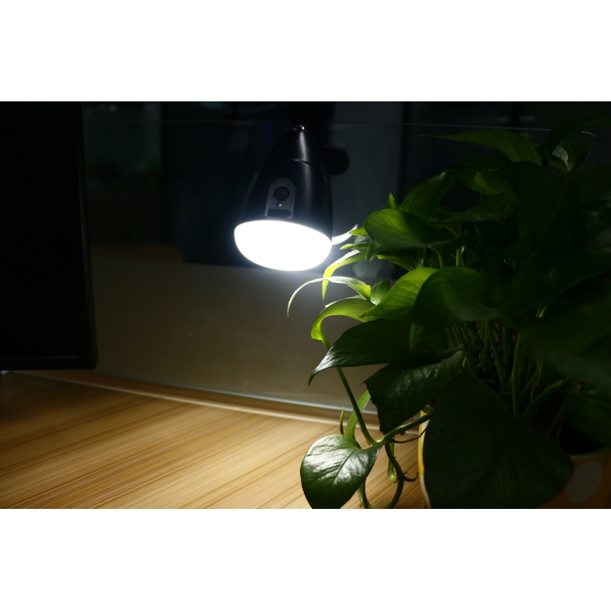 LED lampe med klemme USB-opladning LED/5W/5V 4000K
