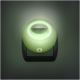 LED lampe med sensor til stikkontakt LED/1W/230V grøn