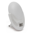 LED lampe med skumringssensor til stikkontakt LED/1W/230V