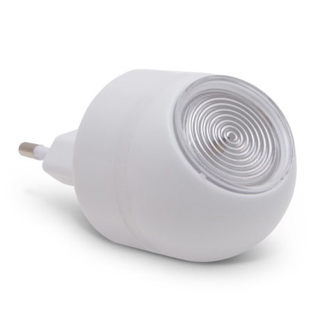 LED lampe med skumringssensor til stikkontakt LED/1W/230V