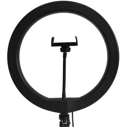 LED Lampe med stativ og holder til vlogging dæmpbar LED/10W/5V 3200-5500K