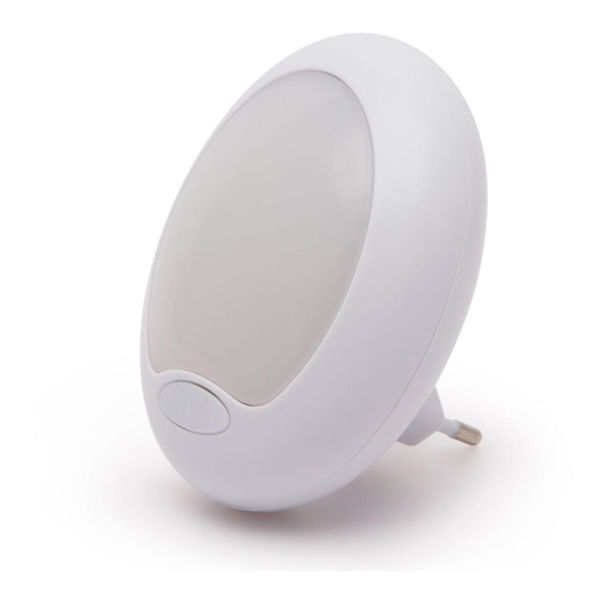 LED lampe til stikkontakt LED/1,5W/230V flerfarvet