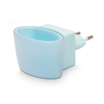 LED lampe til stikkontakt LED/1W/230V blå