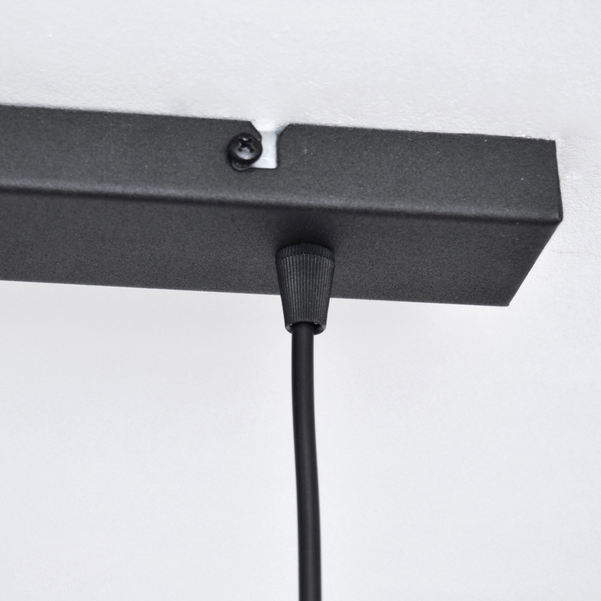 LED LED pendel VOLTA 2xE27/15W/230V sort/guldfarvet