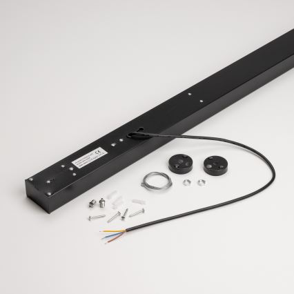 LED Loft Fastmonteret pendellampe CYNIDECO LED/30W/230V 4000K sort