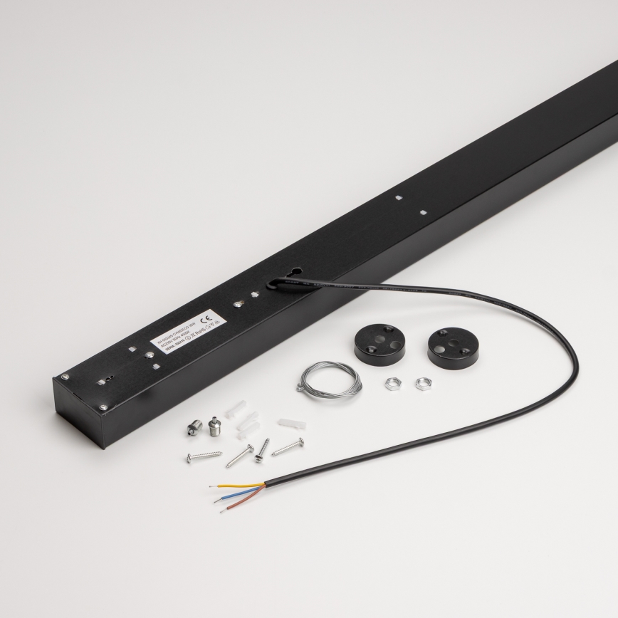 LED Loft Fastmonteret pendellampe CYNIDECO LED/30W/230V 4000K sort