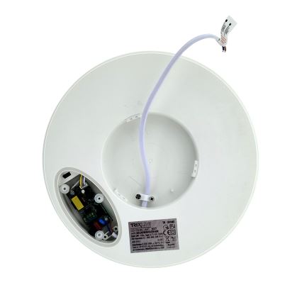 LED badeværelsesloftlampe med bevægelsessensor LED/20W/230V 3000/4000/6500K Ø 23 cm IP54 hvid