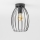 LED-loftlampe 1xE27/6,5W/230V sort