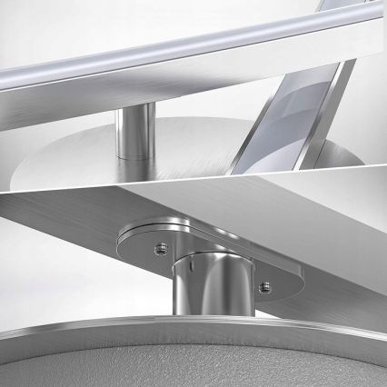 LED loftlampe 2xLED/6W/230V poleret krom