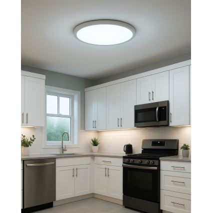 LED loftlampe 32W/230V 3000/4000/6500K Ø 40 cm hvid