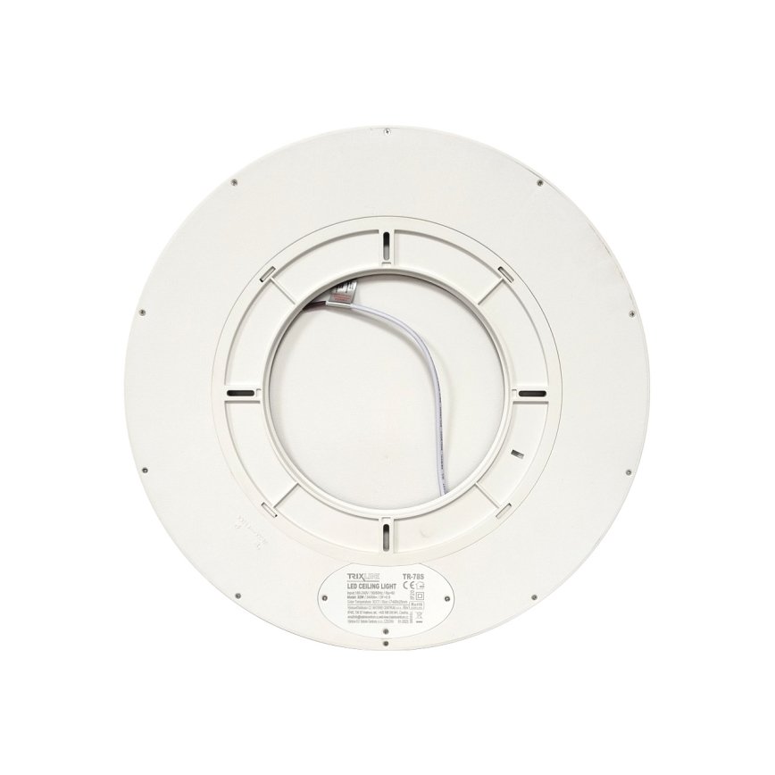 LED loftlampe 32W/230V 3000/4000/6500K Ø 40 cm hvid